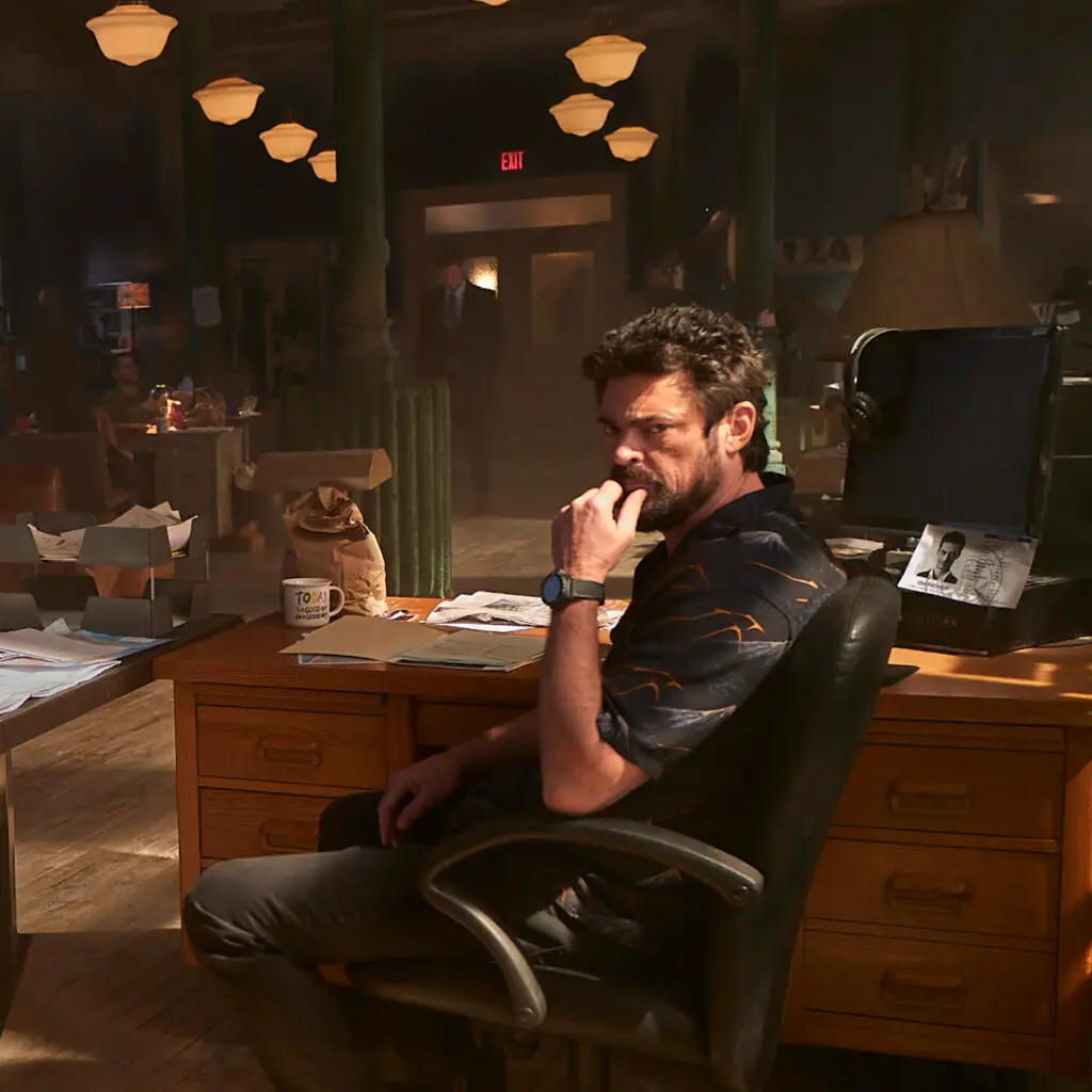Karl Urban as Billy Butcher, photo credit: Panagiotis Pantazidis