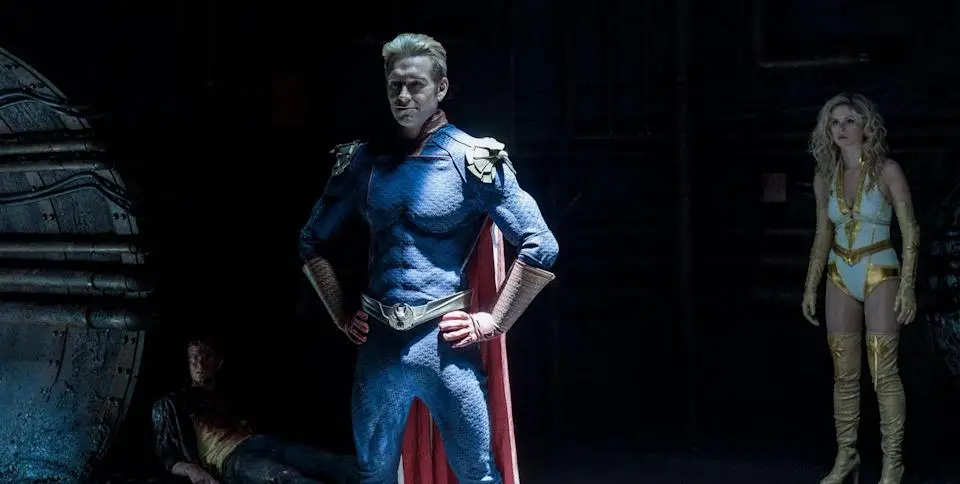 Antony Starr as Homelander in _THE BOYS,Photo credit: Panagiotis Pantazidis